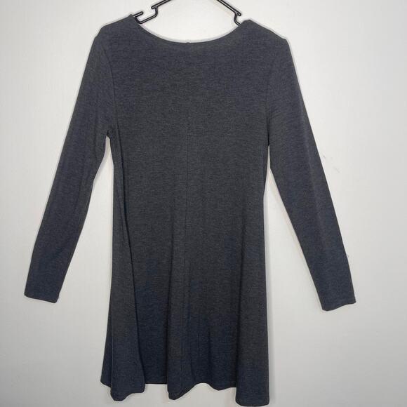 Old Navy women's medium dress gray knit tunic stretchy soft comfortable - Picture 8 of 12